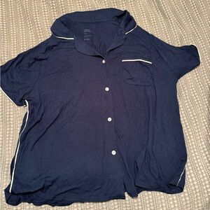 New Stars Above short sleeve button down pajama top